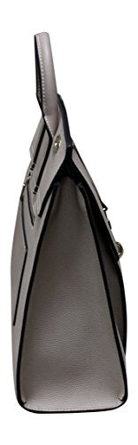 Simply Noelle Cobblestone Briefcase - Taupe