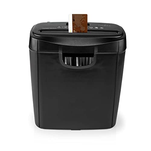 Nedis PASH112BKA4 Shredder | 6 x A4 Pages | 10 l | DIN 2 | 190 W | Black