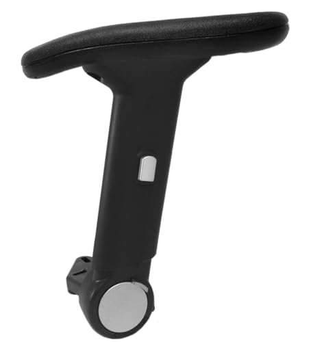 Height Adjustable Office Chair Armrest w/Arm Pads - Set of 2 - S4761-K