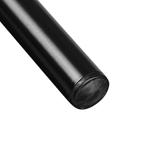 Classroom Essentials Plastic Nesting Stack Stools, 17.5" Height, Black (5 Pack)