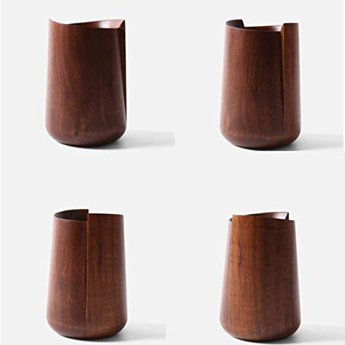 QTBH Pen Holder Black Walnut Log Pen Holder Stand Stylish Pen Holder, Pencil Cup Desktop Stationery Organizer for Desk Pencil Cup Desktop Office Supplies Pencil Holder Pencil Cup