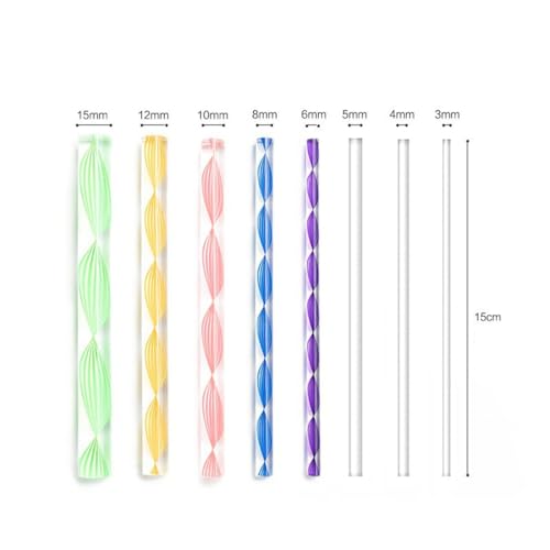 QVEZPRYX Mandala Tools 20-piece Set Acrylic Embellisher Rod Storage Bag Line Pencil Pill Point Drill Pen
