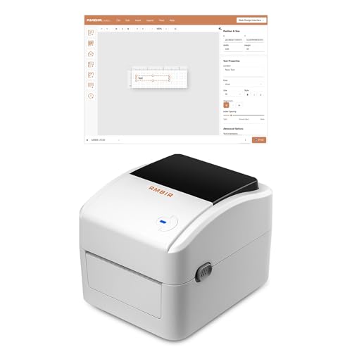 AMBIR LP400 Thermal Printer with Network Interface (LP400-NE)