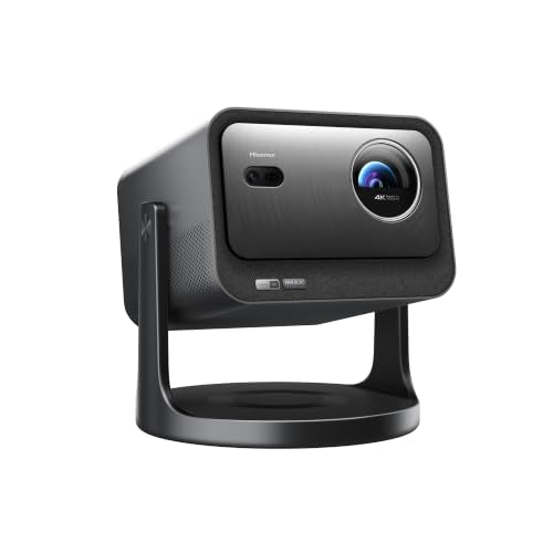 Hisense C3 Triple Color RGB Smart Laser Projector, 2500 ANSI Lumens,65"-300",4K UHD,IMAX ENHANCED,Dolby Vision,JBL Speaker,Optical Zoom,Intelligent Screen Adjustments,Smart Vidaa OS,Netflix Included