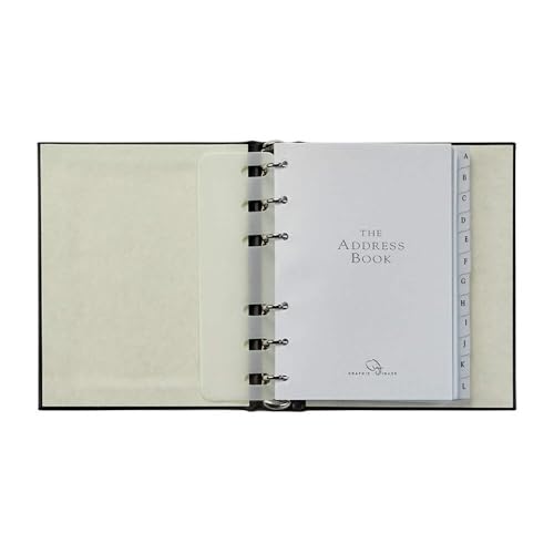 Graphic Image Desk Address Book Quality Leather - Made in USA