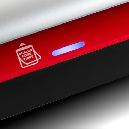 GBC Thermal Laminator Machine, Smart Entry LED Guides, Jam Release, 9.5" Input, Includes Laminating Sheets (250)