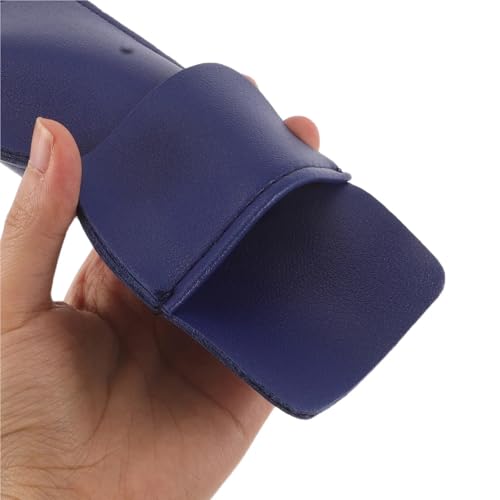 Gonehyu 4 Pcs Faux Pen Pocket Protector Sleeve, 6.33x3.14in Pencil Wrap Holder for Nurse, Lab Coat, Work Shirts