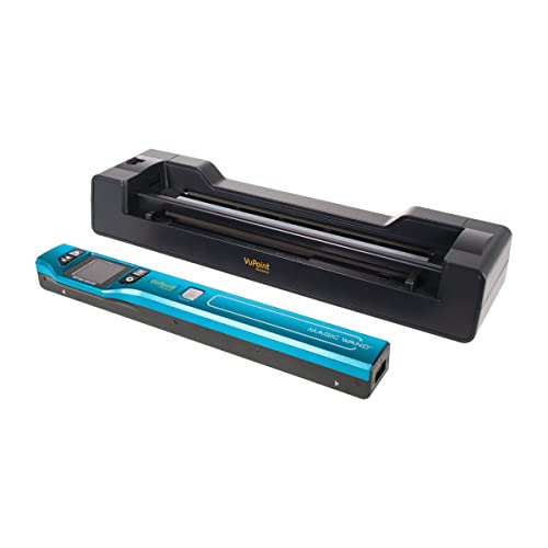 Vupoint Solutions Magic Wand with Portable Handheld Scanner & Auto-Feed Dock (PDSDK-ST470T-VP)
