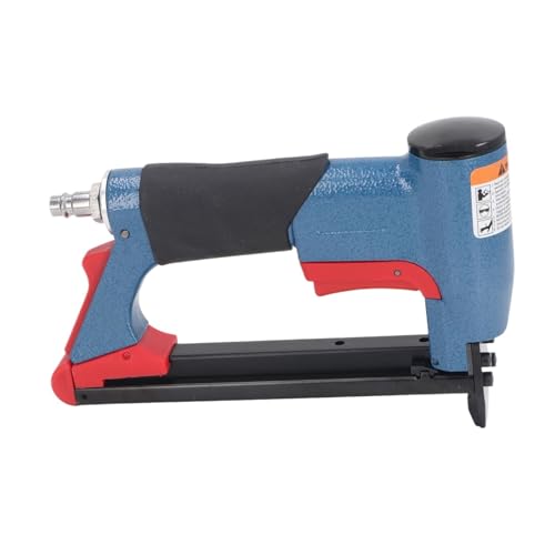Professional Heavy Duty Stapler Pneumatic Staple Gun 2 Inch Extended Nail Mouth Anti Slip Handle for Woodworking Construction Site