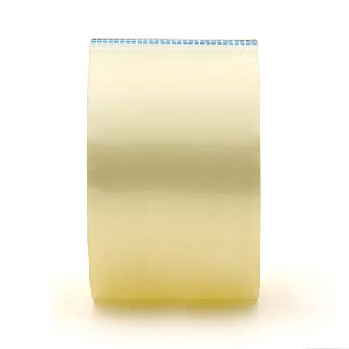 Pacific Mailer Clear Acrylic Packing Tape, 3 Inch Wide, 2.0mil Thickness, 110 Yard Per Roll [Pack of 24 Rolls]