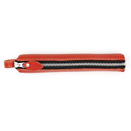 Luddite LDK-SPN-03 Stick Pen Case, Leather, Red
