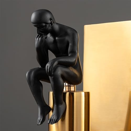 Bookends, Characters Bookends Home Accessories Bookends for Bedroom Library Office School and Desktop Organizer Decoration Book Ends,for Shelves Books