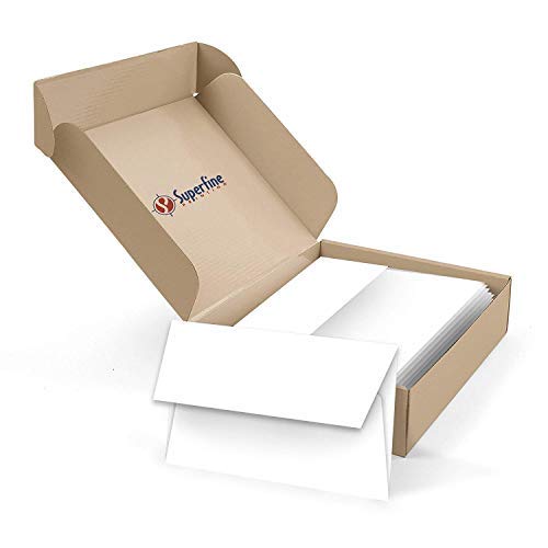 A2 White Invitation Envelopes (4 3/8" x 5 3/4") Fits 4.25 x 5.5 Inch Invitation Photo Wedding Announcement - Bulk Pack of 1000 Envelopes