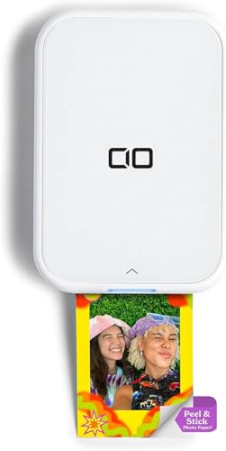 CIO Mini Photo Printer with Adorable Design and Quick Printing Function for Capturing Memories