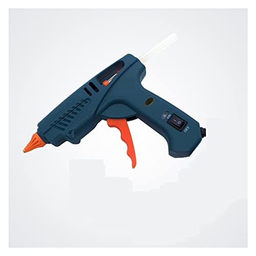 LIBODD Hot Glue Gun 100W Hot Melt Glue Gun Pure Copper Nozzles with Power Switch 5 Glue Sticks 11mm House Power Tool Home DIY Craft for DIY Arts, Crafts and Quick Repairs(Luxury Set)