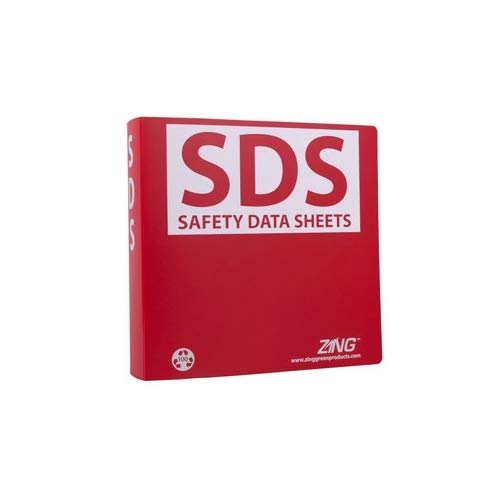 Zing Green Products 6031, Eco GHS-SDS Binder with 2.5" Ring (Pack of 7 pcs)