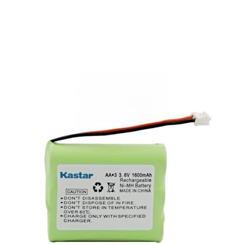 Kastar 50-Pack AAX3 3.6V 1600mAh EH Ni-MH Rechargeable Battery for Motorola, Radio Shack, Sanyo Series Cordless Phone (Check Your Cordless Phone Model Down)