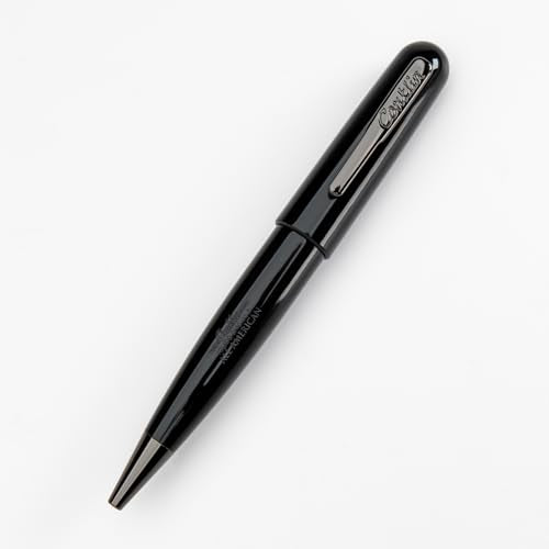 Conklin All American Ballpoint Pen in Raven Black – Sleek Design & Superior Craftsmanship – Ideal Gift for Professionals & Pen Collectors