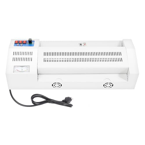 Electric Thermal Laminator Machine Large Laminator for A4/A3 Paper Hot/Cold Roll Laminating Machine No Bubbles Machine Size 19.7Inch Office Home Use 110V 600W
