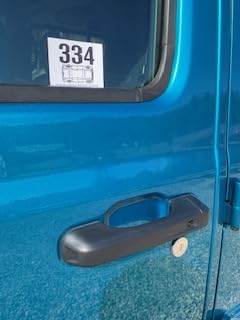 3 Part Valet Parking Tickets, (2,000 Tickets) Valet Tags, 110lb Card Stock White, Car Diagram on Front …