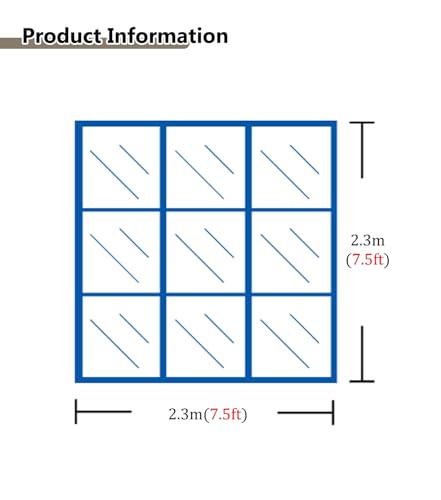 YDBMY Collapsible Pop Up Display Stand, Heavy Duty Trade Show Booth, Portable Tension Fabric Backdrop Rack for Outdoor Events