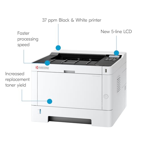KYOCERA ECOSYS PA3500wx Monochrome Laser Printer, 37ppm