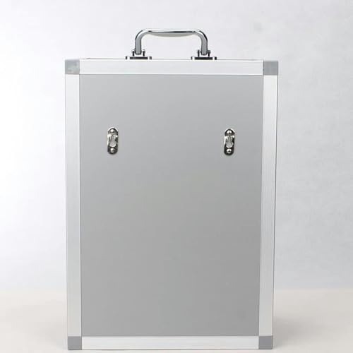CZHIXG Pocket Chart Cell Phones Storage Cabinet, Phones Storage Cabinet for Office Classroom Student Cell Phone Safe Deposit Box for Can Be Carried by Hand (Color : Silver, Size : 60)-1, 36