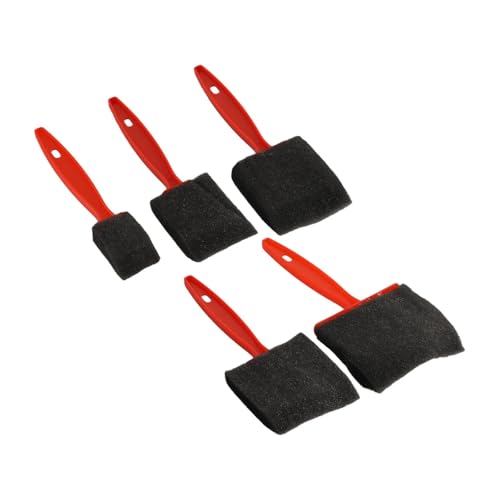 Foam Brushes for Painting 15-Set Big & Small Foam Brushes - Art Paint Brush Sets for Color Wash Applications