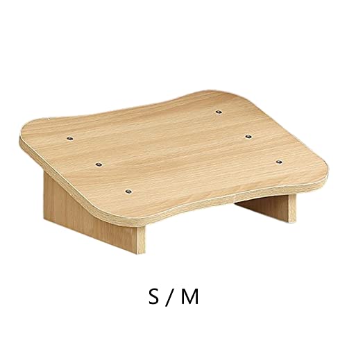 WODHAZNC Under Desk Footrest Stool Stable Non Skid Foot Rest for Work Footstool Stepping(40x30x14cm)