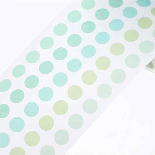 Colored Dot Stickers 12Rolls Dot Washi Tape Stickers Pastel Color Dot Stickers for Journals Notebooks Scrapbooking Planner Accessories