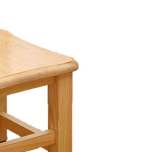 PADZEQ Solid Wood Color Stool - Fashionable Living Room Low Step, Small
