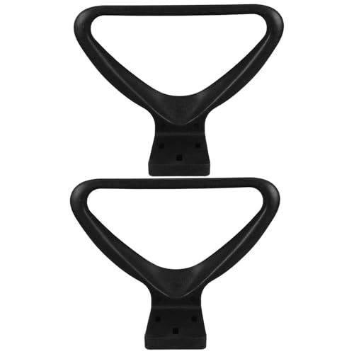 2Pcs Sturdy Wear-Resistant Office Chair Armrests, Ergonomic Replacement for Gaming & Executive Desk Chairs