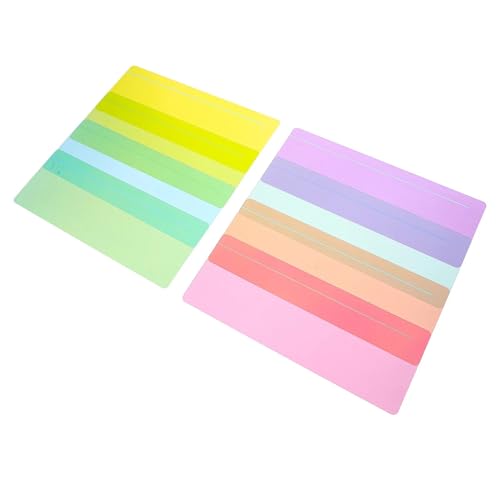 Reading Guide Strips 24-Pack Clear Reading Strips, Highlight Bookmark Overlays for Text Tracking & Guided Reading