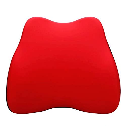 UIOLCFF Lumbar Pillow-Waist Support Pillow, Memory Foam Back Cushion for Car Seats, Office/Computer Chairs and Wheelchairs for Pain Relief