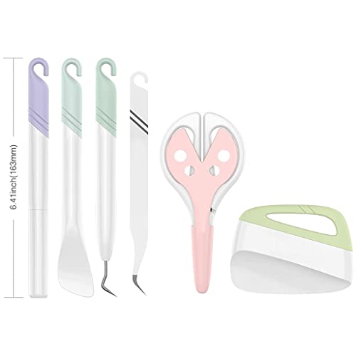 XDSRFVW Craft Vinyl Weeding Set Dried Flower Basic Handmade Tools DIY Kit Silhouettes Cameos Lettering
