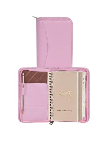 Scully Zip Pocket Planner (Pink)