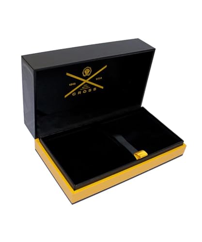 Cross Townsend Refillable Selectip Rollerball Pen, Medium Point, Black Ink, Polished Lustrous Chrome Barrel, Luxury Gift Box