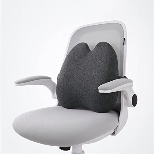 UIOLCFG Memory Foam Waist Pillow Lumbar Support Cushion for Back Orthopedic Car Seat Office Chair Coccyx Massage Pillows