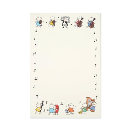 Conductor Quu Postcard Pad | 10 Sheets, 2 Patterns