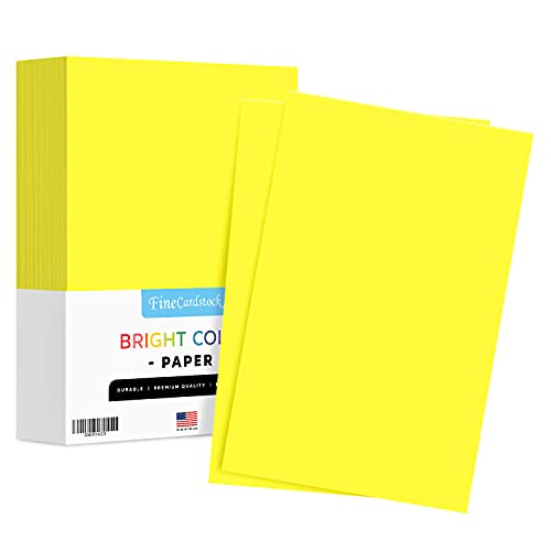 11 x 17" Lift-Off Lemon Color Paper Smooth, for School, Office & Home Supplies, Holiday Crafting, Arts & Crafts | Acid & Lignin Free | Regular 24lb Paper - 1 Ream of 500 Sheets