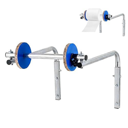 Wall-Mounted Bubble Wrap Roll Dispenser with Manual Winding Stand for Industrial Packaging Protection designed one-person use, it easy operation multiple size options tool-free assembly (40cm/15.7in)