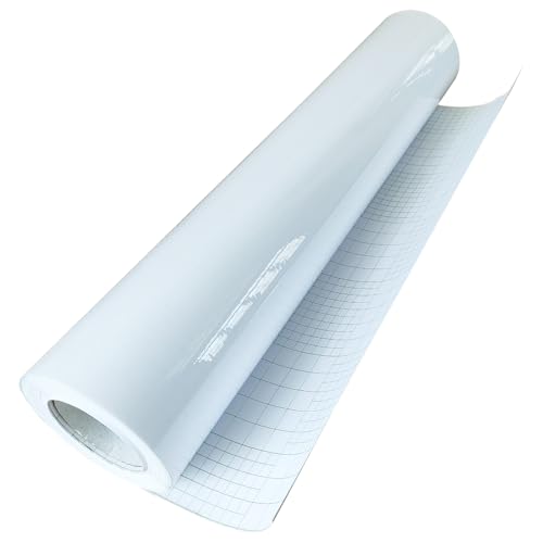 TIANGUOHE Glossy Cold Laminating Film 1102x25 in (0.7x31 Yards) 3 Mil UV Luster Vinyl Laminating Film 3 Inch Core for Photo Picture Laminating and Protection