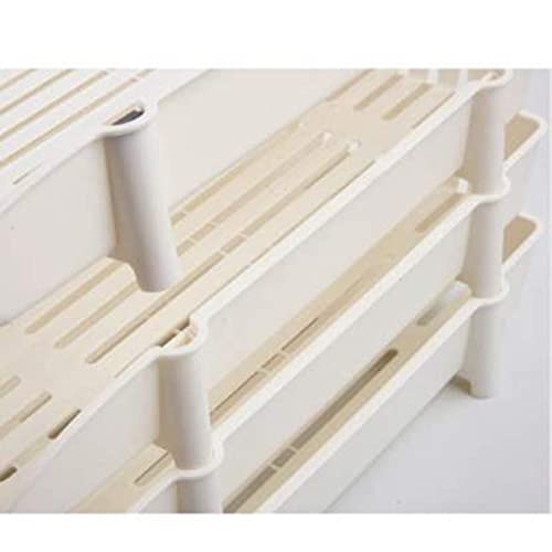 PMFNVXUW Plastic Front Loading Document Letter Organizer Tray, Stackable Office Desktop Paper Holder