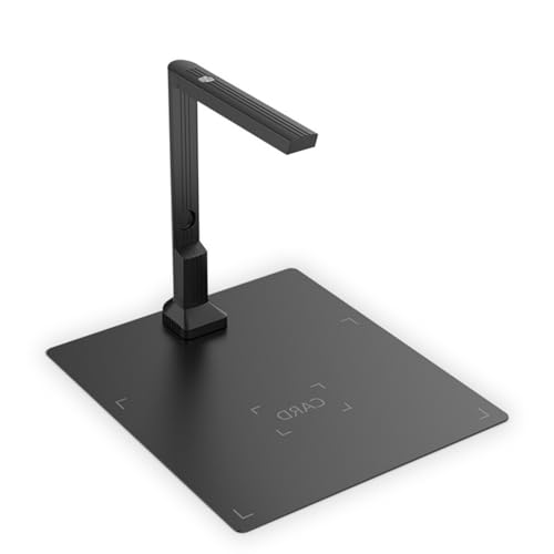 BLULILY Portable 16MP Document Scanner with OCR for Paper Fast Scanning and Foldable Design USB Plugs Play