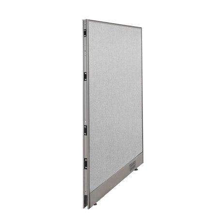 GOF Single Office Partition, Large Fabric Room Divider Panel, Custom Built Workstation 24" W x 48" H