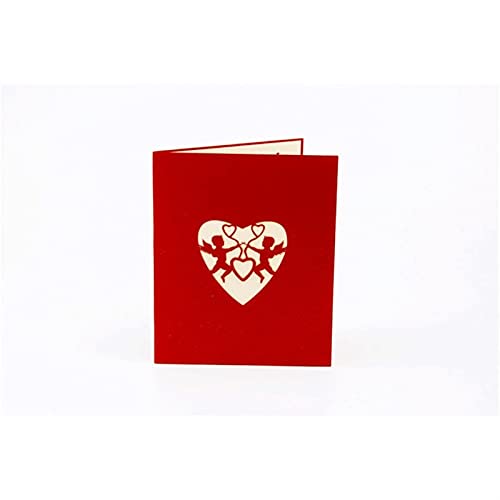 Greeting Card 3D Pop High Wedding Invitation Greeting Cards Gifts for Valentine's Day Wedding Anniversary Birthday Party Postcards Surprise Gift Create a Especially Warm Moment Birthday