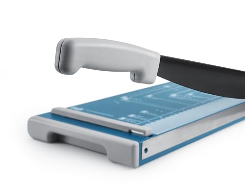 Dahle 502 Craft Creative A4 Self-Sharpening Stack Paper Guillotine Trimmer, Blue