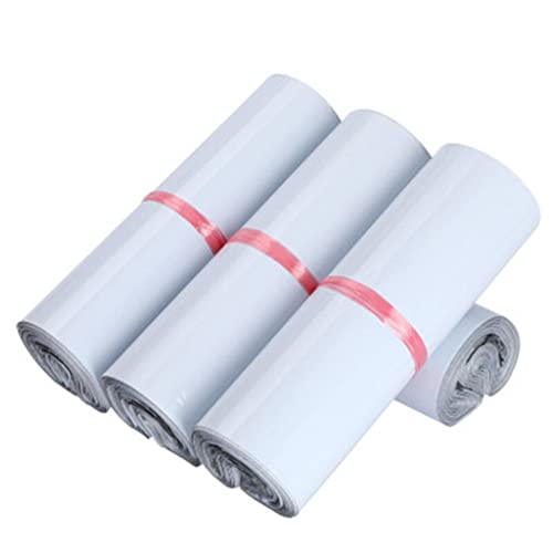 EVANEM White Courier Bag Express Envelope Storage Bags, for Mailing Bags Self Adhesive Seal PE Plastic Pouch Packaging 50pcs(50x60cm 50pcs)