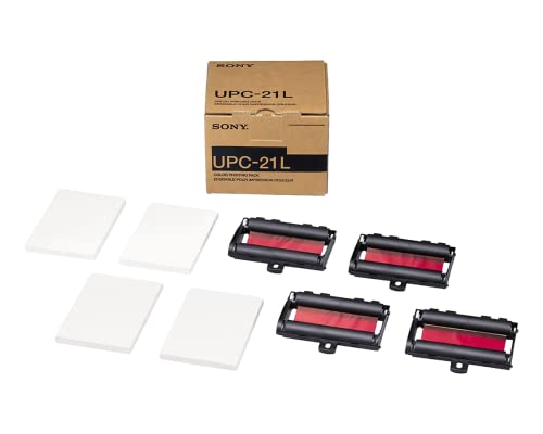 Sony UPC-21L 144x100mm White Inkjet Paper - Inkjet Papers (144x100mm, Laser Printing, White, 200 Sheets)