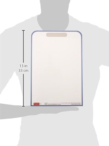 Roylco R59040 Dry Erase Wipe Clean Worksheet Cover
